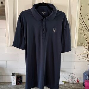 Spyder Men's Dark Blue Polo Shirt